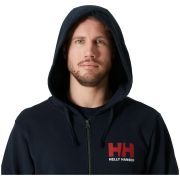 Hanorac bărbați Helly Hansen Hh Logo Full Zip Hoodie 2.0