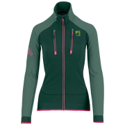 Hanorac funcțional de damă Karpos Alagna Evo W Jacket verde deschis Jungle Green/Duck Green