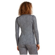 Tricou funcțional femei Icebreaker Women Merino 200 Oasis LS Crewe Flock Forms AOP