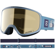 Ochelari de schi copii Salomon Rio albastru Smoke Blue