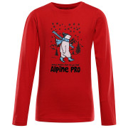 Tricou copii Alpine Pro Ecco 2 Red roșu ČERVENÁ