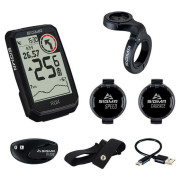 Ciclocomputer Sigma Rox 4.0 Endurance Sensor set negru black