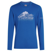 Tricou funcțional bărbați Icebreaker Men Mer 200 Oasis LS Crewe Rising Light