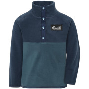 Hanorac copii Didriksons Monte Kids Half Bu 6 Mountain Blue turcoaz Mountain Blue