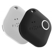 Breloc Fixed Smart Tracker Smile Pro - Duo Pack negru/alb