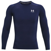 Tricou funcțional bărbați Under Armour HG Armour Comp LS albastru închis MidnightNavy//White