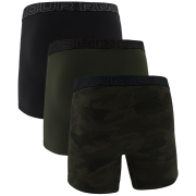 Boxeri bărbați Under Armour Performance Cotton - Print 6" 3Pk