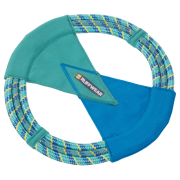 Jucărie pentru câini Ruffwear Pacific Ring™ Toy albastru Aurora Teal