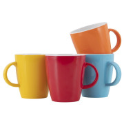 Set căni Gimex Mug Rainbow 4 pcs