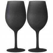 Pahare pentru vin Brunner Wineglass Blacksatin - 2ks negru