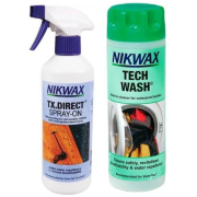 Impregnant Nikwax Twin Tech Wash + TX Direct Spray-On 2x300ml