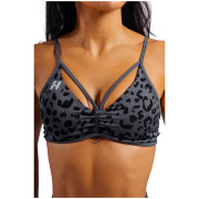 Bustieră Nebbia Medium Support Leopard Sports Bra Primal