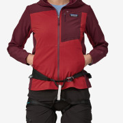 Geacă softshell pentru femei Patagonia R1 CrossStrata Hoody