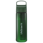 Sticlă cu filtru LifeStraw Go 2.0 Water Filter Bottle 650 ml verde închis Terrace Green