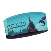 Bentiță pentru copii WAMU Dragon Fantasy albastru BLUE