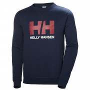 Hanorac bărbați Helly Hansen Hh Logo Crew Sweat albastru închis