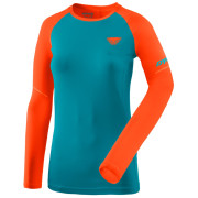 Tricou femei Dynafit Alpine Pro W L/S Tee albastru/portocaliu lowa