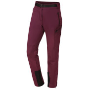 Pantaloni femei Alpine Pro Zebina vișiniu WINTER BLOOM