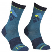 Șosete bărbați Ortovox Alpine Light Comp Mid Socks M albastru