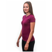 Tricou femei Sensor Merino Wool PT Orchidea