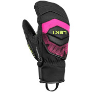 Mănuși de schi Leki WCR Core TR Mitt negru/roz black-neonpink-neonyellow