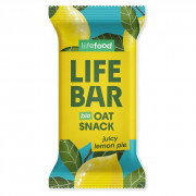 Baton Lifefood Lifebar Oat Snack citronový BIO 40 g