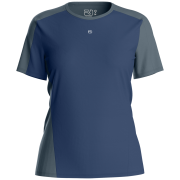 Tricou funcțional femei Ortovox 120 Cool Tec Fast Upward Ts W albastru/gri Blue Nunatak