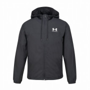 Geacă bărbați Under Armour Rival Wvn Windbreaker negru Black/Black/White