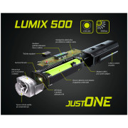 Far frontal Just One LUMIX 500