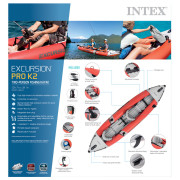 Caiac gonflabil Intex Excursion PRO Kayak 68309NP