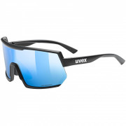 Ochelari sport Uvex Sportstyle 235 P negru/albastru Black Mat / Mirror Blue