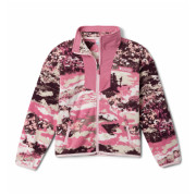Hanorac copii Columbia Sequoia Grove™ Printed Full Zip Fleece Rosette Fieldaz roz Rosette Fieldaz