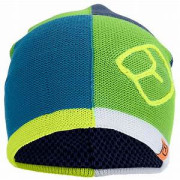 Căciulă Ortovox Patchwork Beanie verde MatchaGreen