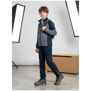 Pantaloni softshell copii Alpine Pro Zorto 2 Blue