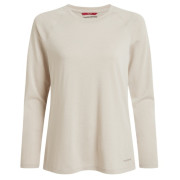 Tricou femei Craghoppers NosiLife Nour LS T-Shirt bej Oyster Marl