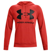 Hanorac bărbați Under Armour Rival Fleece Big Logo_HD portocaliu/negru