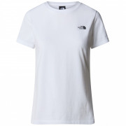 Tricou femei The North Face W S/S Simple Dome Slim Tee alb