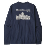 Tricou bărbați Patagonia M's L/S MW Hut Tripper Skyline T-Shirt