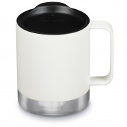 Cană termică Klean Kanteen Camp Mug 12oz - 355 ml alb