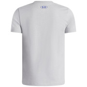 Tricou funcțional copii Under Armour UA B Boxed Sports Update SS Mod Gray Light Heather