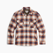 Cămașă bărbați Royal Robins M Vista Flannel Shacket maro Pecan Grizzly Pld