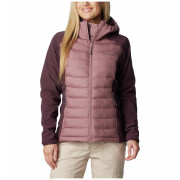 Geacă de iarnă femei Columbia Powder Lite™ II Hybrid Hooded Jacket violet Fig, Moonvista