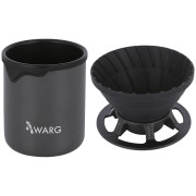 Set cafea Warg Kofein & Duo 2in1 Cups Set negru black