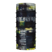 Fular multifuncțional Buff Thermonet albastru/galben HunderMulti