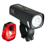 Set lumini Sigma Aura 50 + Hiro 10 negru black