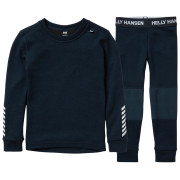 Set funcțional copii Helly Hansen K Lifa Merino Set Navy albastru închis 596 Navy