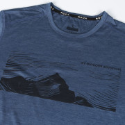 Tricou bărbați MOOA Merino Lyolite Highlander 150 Short