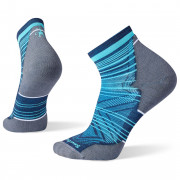 Șosete Smartwool Run Targeted Cushion Pattern Ankle Socks albastru