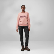 Hanorac femei Fjällräven Fjällräven Logo Sweater W