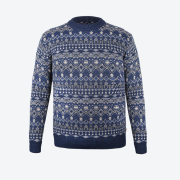 Pulover bărbați Kama 4073 albastru închis navy